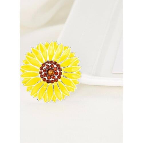 Rhinestone 30mm button Free shipping sunflower rhinestone for DIY crafts Invitation accessories 50PCS(BTN-5600)