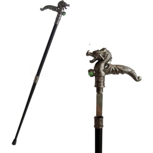 Two Sections Walking Stick Cane Walking Cane Men Fashion Elegant Hand Cane