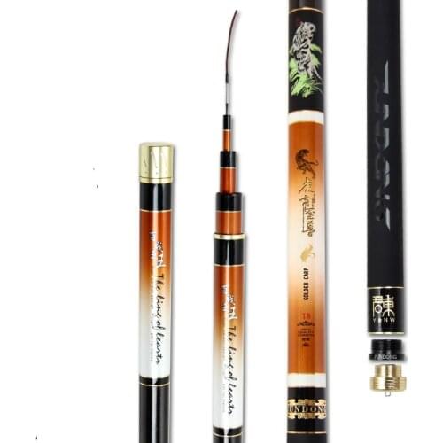 High Quality Fishing Rod Taiwan Fish Pole High Carbon Superhard Ultralight 3.6/4.5/5.4/6.3/7.2M Fishing Pole Fishing Equipment