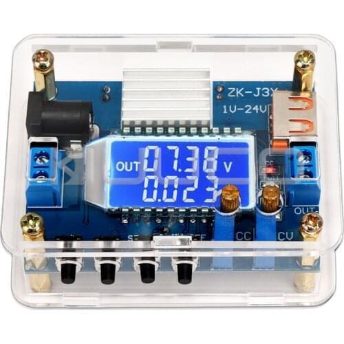 5 PCS/LOT 30W Regulator/Adapter DC 5V~27V to 1~24V 3A Buck Converter DC 5V 12V 24V Adjustable Power Supply module