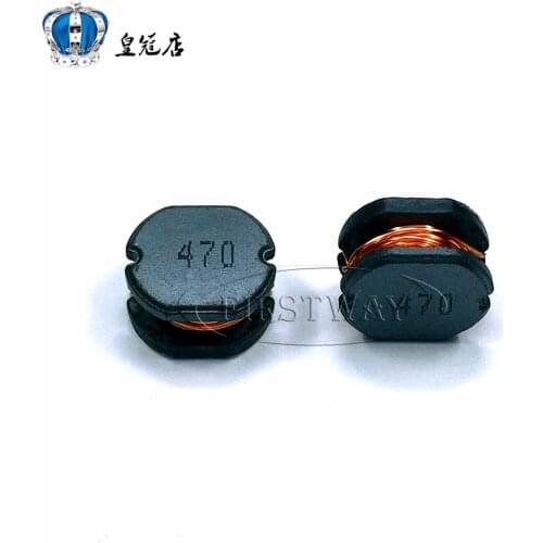 50pcs/SMD power inductors CD73 CD75 47UH word:470 I-shaped CD73=7.8*7*3.5MM/CD75=7.8*7*5MM