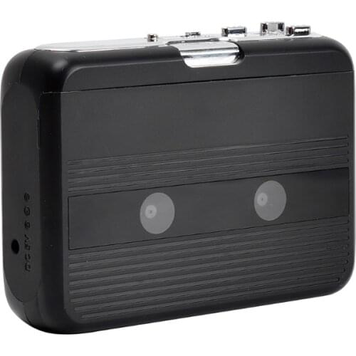 Car Audio Receiver Bluetooth Cassette Tape Aux Adapter Player Support Bluetooth Input/ Output/FM Radio Tape Player Audio J0PB