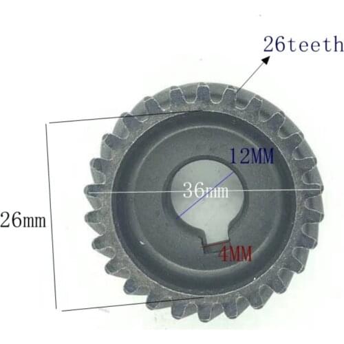 Electric Hammer Gear 26 Crankshaft Tooth 08 26/6Teeth 27/5T Gear For Makita DH26 Electric Hammer Gear Accessories