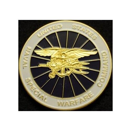 Hot sales US custom coin low price United States Naval Special Warfare Command coin high Quality coin FH810214