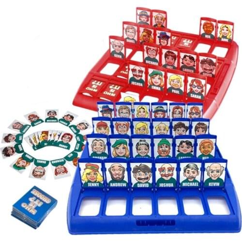 Who Is It Classic Board Game Funny Family Guessing Games Kids Children Toy Gift High Quality Fast Shipment