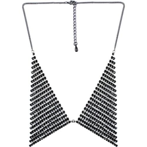 Fashion Collar Type Claw Chain Trendy Rhinestone Necklace Free Shipping Sticks Jewelry