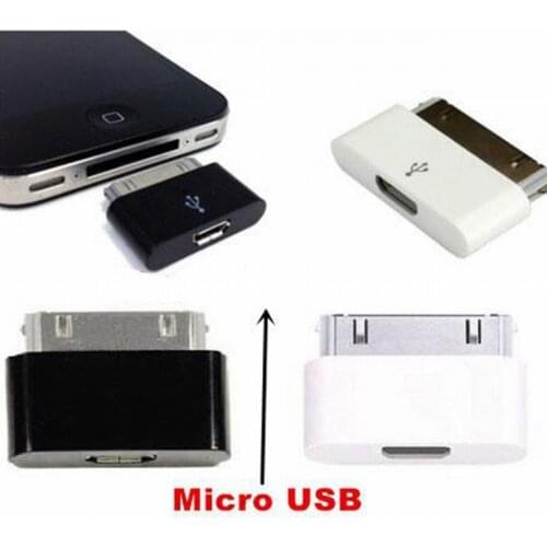 Antirr Micro USB Female to 30 Pin Charging Adapter Converter Cable Charger Adapter For iPhone 4 4S iPad 1 2 3 Accessories #10