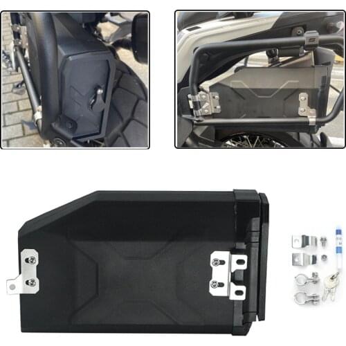 Motorcycles Plastic Toolbox 5 Liters Left Side Tool Box Case Decorative For Benelli TRK502 2016-2020 For BMW R1250GS R1200GS ADV