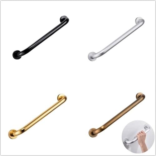 Space Aluminum Bathtub Grab Bars Handrails Old People Bathroom Handle Armrest Bathroom Safety & Accessories Towel Bar