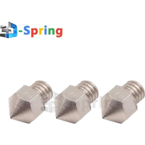 MK8 Nozzle Stainless Steel 0.25 - 0.8mm CR10 - for 3D Printer Creality Cr-10 Cr-10s Cr10s Ender 3 Hotend Extruder 1.75mm