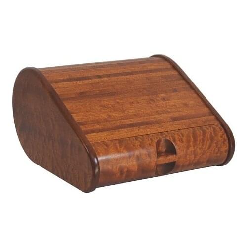 High-end black walnut drum-shaped jewelry small items storage box pen display display collection box