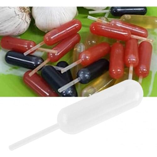 50pcs 4ml Disposable Pipettes Plastic Squeeze Transfer Pipettes For Strawberry Cupcake Ice Cream Chocolate Dropper For Lab