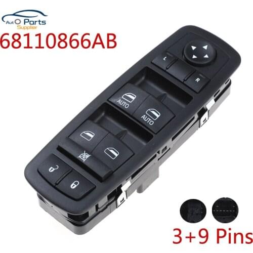 68110866AB Front Left Power Window Switch For Chrysler For Dodge Grand Caravan Ram 1500 68110866AA 68298866AA