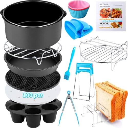 Air Fryer Accessories For Gowise Gourmia Cozyna Air Fryer Fit All Brands Air Fryer Gowise Phillips Cozyna and Secura 3.7QT-5.8QT