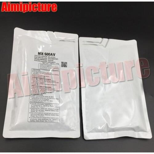 For Sharp 453 453U 503 503U 4528 4528U MX-500CV MX-500CV MX-M363 MX-363U M363U M363 363 Black Developer Powder 2*310g/lot