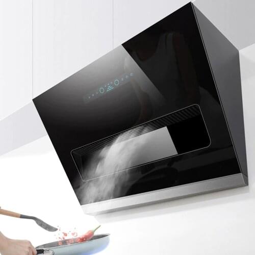 Home 800mm Kitchen Hood Side suction Household Range Hood Smoke Exhaust Ventilator apartment Kitchen Ventilator Home Kitchen