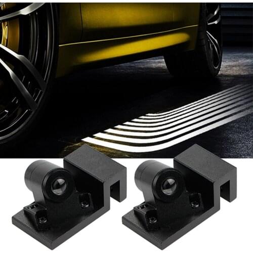 Haoyuehao Car Modification Angel Wings Welcome Light Blanket Chassis Decoration Floor Lamp Projection Lamp LED HD