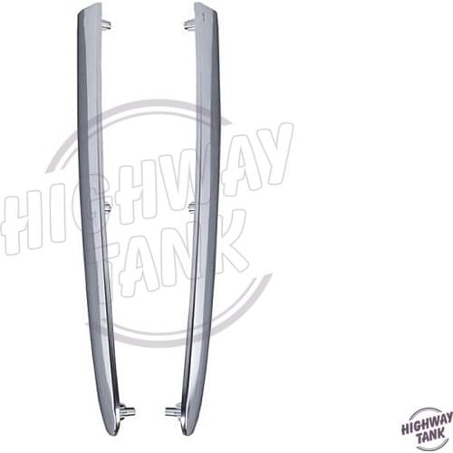 Chrome Motorcycle SaddleBag Panel Frame Decoration Strips case for Honda GOLDWING GL1800 2001-2011 03 04 05 06 07 08 09 10