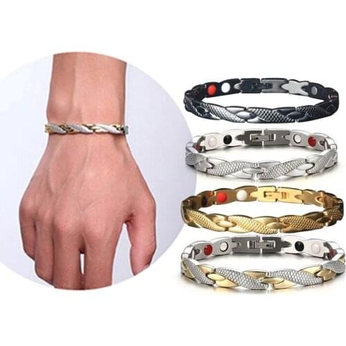 Creative Dragon Pattern Magnet Bracelet-Black/Bracelet Mens Health Charm Jewelry Christmas Gift|Chain Link Bracelet New Fashion