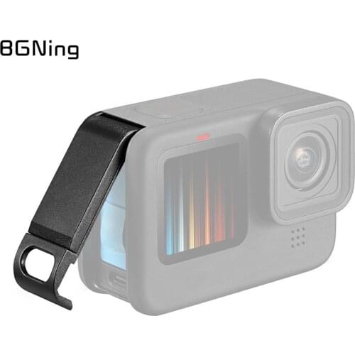 BGNing Chargable Battery Side Cover for GOPRO 9 Dustproof Battery Door Housing Case Lid Charge for Go Pro Hero9 Black Camera