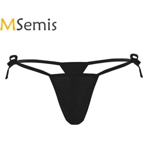 Swimwear Men Lingerie Swimsuit Male Underwear G-string Bikini for Swimming Suit Open Underwear with Bulge Pouch Briefs Shorts