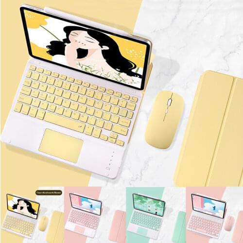 Magnetic Case and Keyboard for iPad Pro 11 2021 2020 2018 Rechargeable Touchpad Keyboard for iPad air 4 10.9 2020 Cover