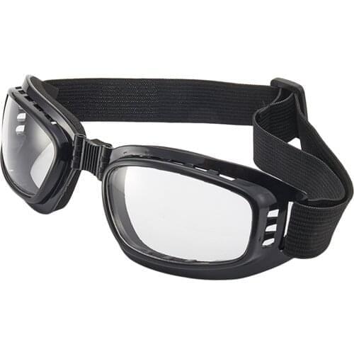 Motorcycle Anti-Glare Windproof Goggles Foldable Vintage Glasses Ski Snowboard Glasses Off Road Racing Eyewear Dustproof Goggles