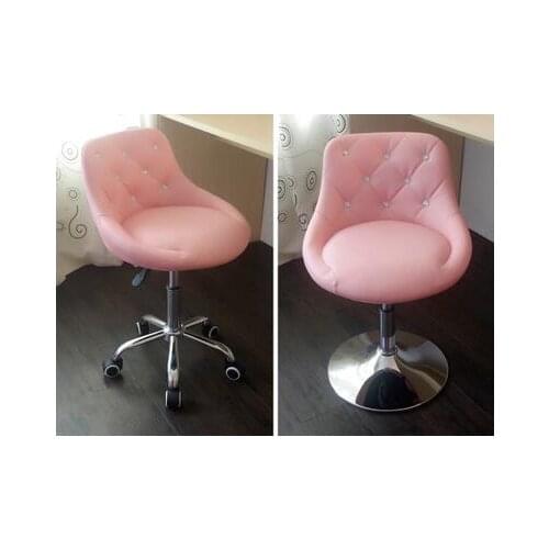 Can be disassemble fashionable recreational flannelette comfortable sofa computer chair home to rotate the computer chair