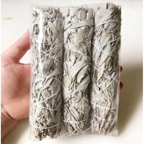 New White Sage 18CM Long California Leaf Independent Packaging Degaussing Ceremony Clean Room Aroma Wholesale