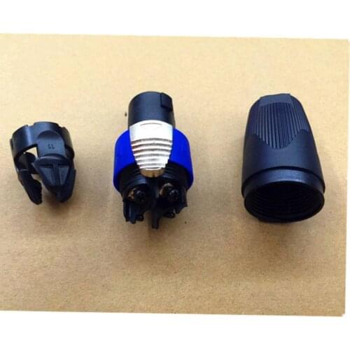 New And Original For NEUTRIK Type NL4FX Speakon 4Pole Plug Male Audio Speaker Connectors CONNECTOR