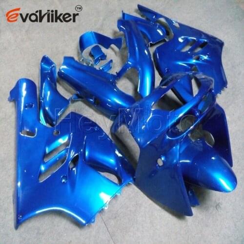 ABS Plastic fairing for ZX9R 1994 1995 1996 1997 blue ZX 9R 94 95 96 97 motorcycle Fairing hull