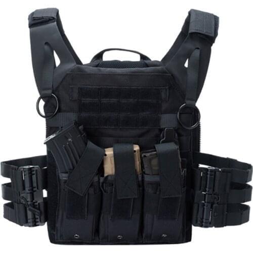 Hunting Military Tactical Vest Body Armor Molle Assault Plate Carrier Vest CS Outdoor Paintball Airsoft Vest Military Equipment