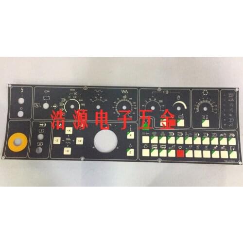 Operation panel, button film, panel skin of Taiwan oil machine CNC turning and milling machining center