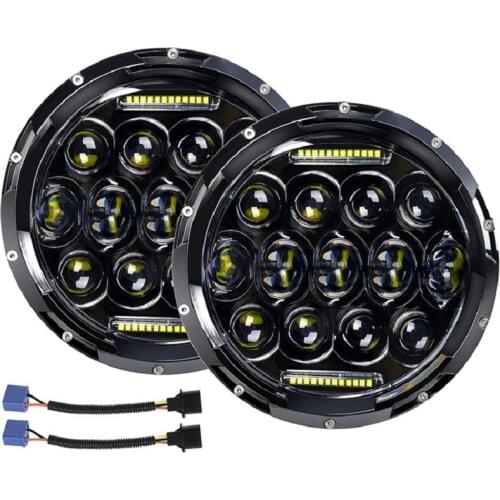 Universal 7 Inch Projector High Low Beam Led Headlight Electrical Indicator Fit Motorcycles Auto Lighting System Replacement