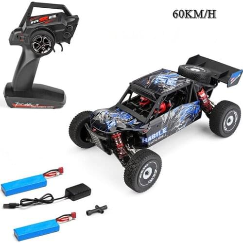 Wltoys 124018 124019 RC Car 1/12 Scale 60KM/H High Speed Racing Car 2.4G 4 Wheel Drive Metal Chassis Shock Absober VS 12428