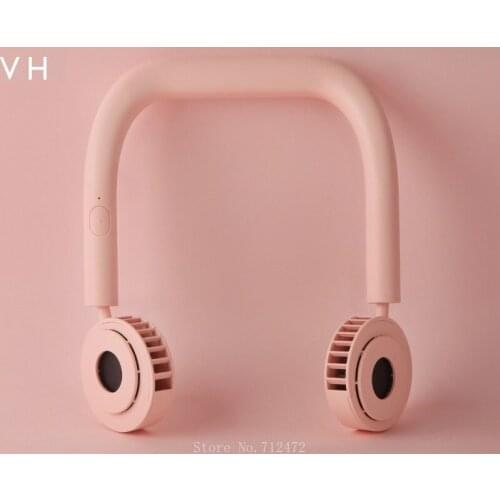 Xiaomi VH USB Hanging Neck Fan Handheld Portable Mini Electric Large Wind Fan Student Dormitory Air Cooler Fan