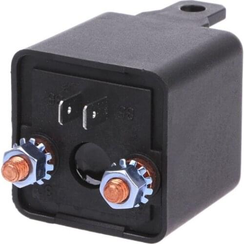 12V/24V Waterproof Car Relay Car Relay 4 Terminal Automotive Electrical Relay Split Charger Contactor For Truck Boat Marine