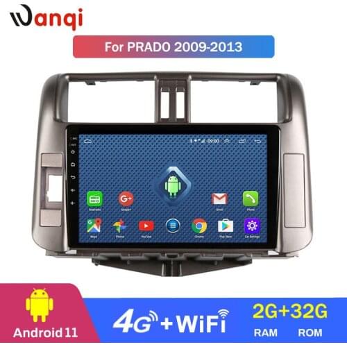 4G Lte All Netcom Car Radio Multimedia Android 8.0 Video Player Navigation GPS For Toyota LAND CRUISER PRADO J150 2010-2013