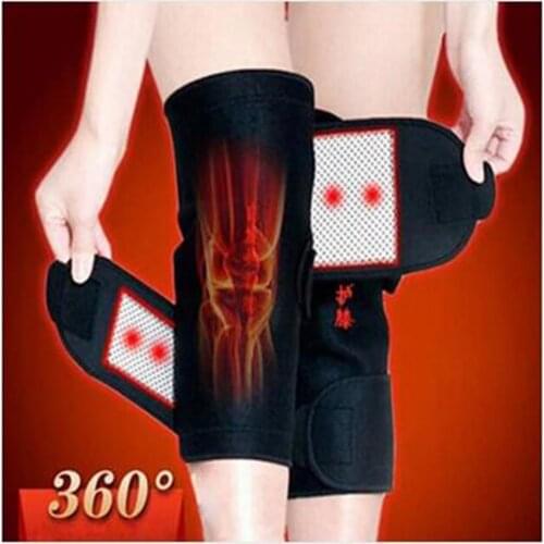 50% Hot Sale 1 Pair Tourmaline Self Heating Knee Pad Magnetic Therapy Knee Support Belt Brace