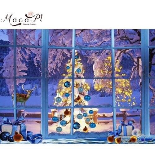 Diamond painting,Christmas Tree,Cross Stitch,Full,Diamond Embroidery,Round/Square,Needlework,DIY Diamond Mosaic,Gift,Home Decor