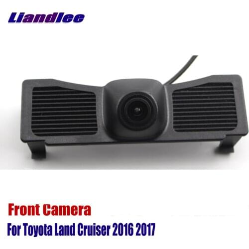 AUTO CAM For Toyota Land Cruiser 2016 2017 Car Front View Camera Logo Embedded ( Not Reverse Rear Parking Camera )