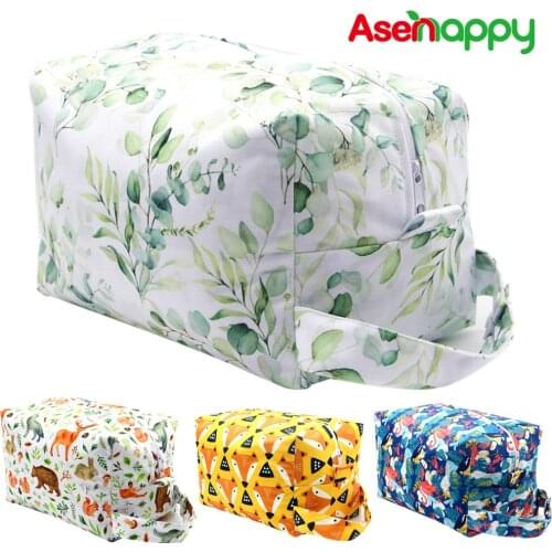 Asenappy Large-capacity Reusable Diaper Pods Baby Diaper Bag Handbags Diaper Organizer Stroller Nappy Bag For Mon 10-15 pcs