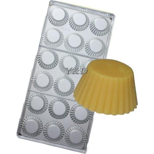 Cups Lampshade Polycarbonate Chocolate Mold Baking Essential Molds Candy MakerJelly Pudding Mould Hard PC Moulds