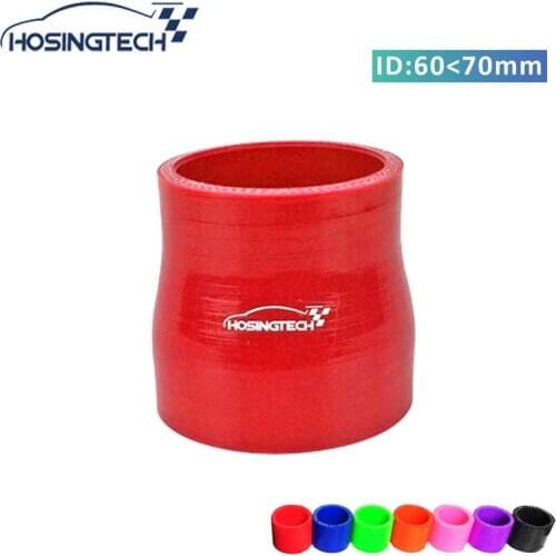 HOSINGTECH-factory price universal 70mm to 60mm 2.75" to 2.35" straight silicone reducer automotive hose