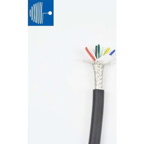 TRIUMPHCABLE 5M UL20549 22AWG 24AWG 26AWG PUR jacket multi-core shielded cable anti-interference control inverter signal wire