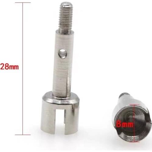 2pcs Wheel Axle for 1/14 Wltoys 144001 RC Racing Car Spare Parts