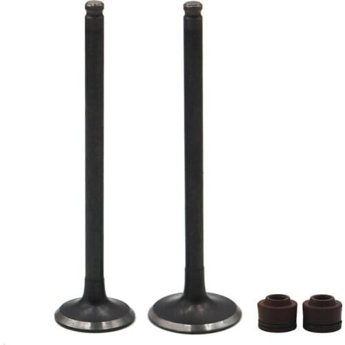Motorcycle Intake & Exhaust Valve Kit Stem For HONDA VFR30 NC30 1990-1993 RVF35 NC35 1994-2002 Gift Valve Oil Seal