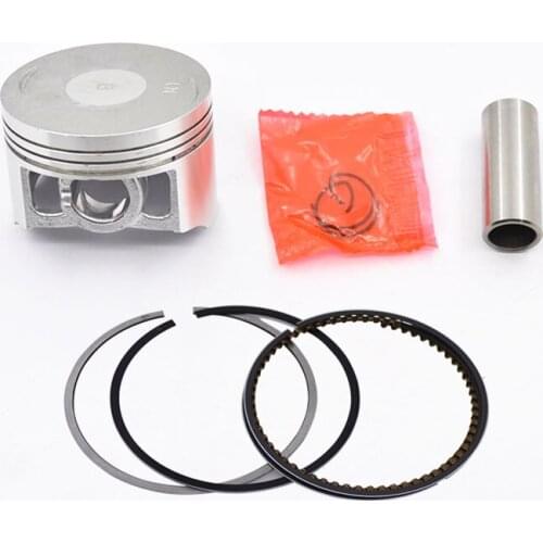 Motorcycle Piston 52.4mm Pin 15mm Ring Gasket Set For SYM GR125 XS125T XS125T-17 ARA GR XS 125 Egine Spare Parts