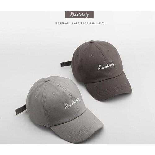 Unisex Summer outdoor Shade Baseball Cap New Cotton Mens casual Hat Letter Embroidery fashion Retro Snapback Hip Hop Hat A124