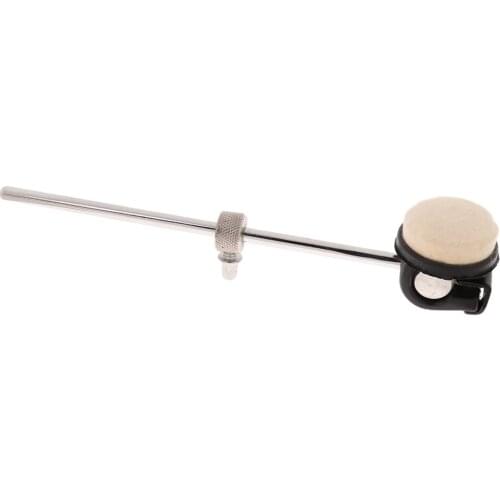 Drum Pedal Mallet with Stainless Steel Handle Practice Musicality Parts